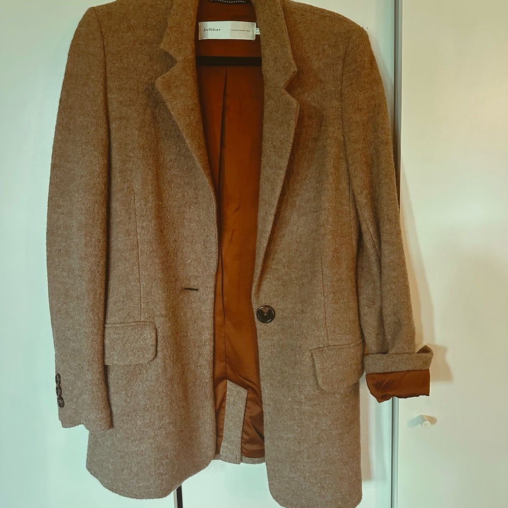 InWear Wool Blend Blazer EU 36 Excellent Condition